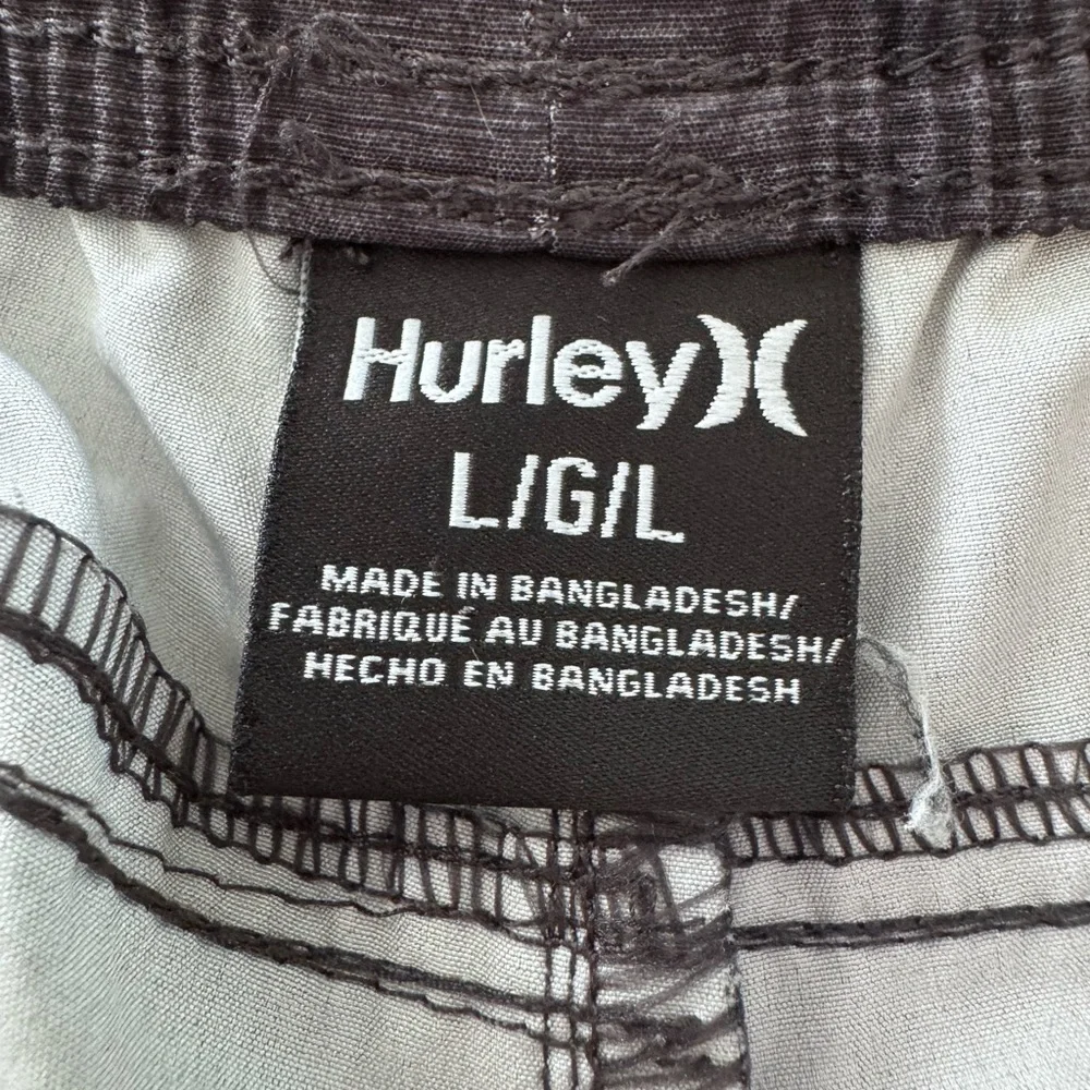 Hurley Dark Gray Athletic Shorts - Picture 9 of 13